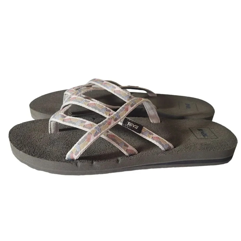 Teva Olowahu Sandals Women's‎ Size 11 Flip Flops Thongs Summer Beach Outdoor